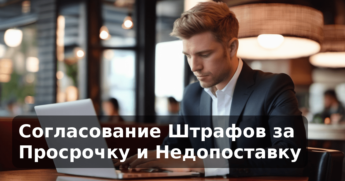 Согласование Штрафов за Просрочку и Недопоставку